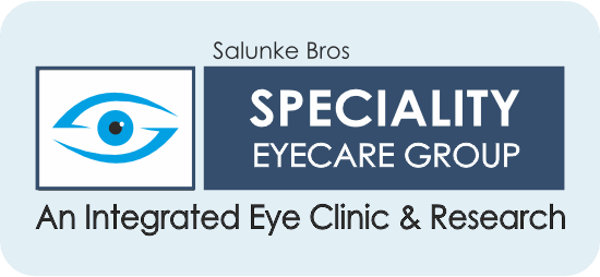 salunke eye care logo
